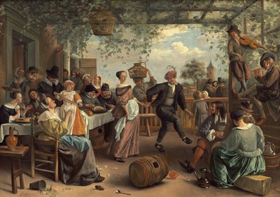 Le Couple dansant - Jan Havickszoon Steen